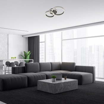 Plafoniera LED Rabalux 2229 Avalon 3150lm 4000K aluminiu slefuit