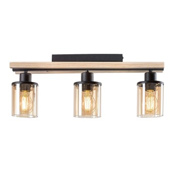 Plafoniera Rabalux 71083 Niylah E27 3x MAX 25W negru