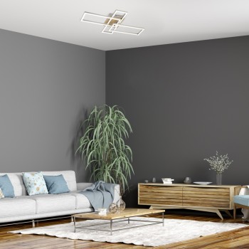 Plafoniera LED Rabalux 6590 Ashton 1870lm 4000K crom satin