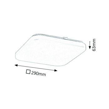 Plafoniera LED Rabalux 3340 Rob 1400lm 3000K alb