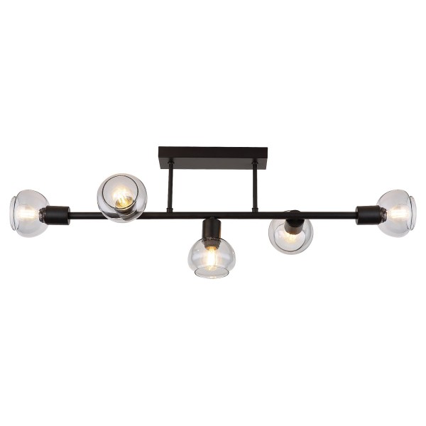 Plafoniera Rabalux 3296 Sullivan E14 5x MAX 40W negru