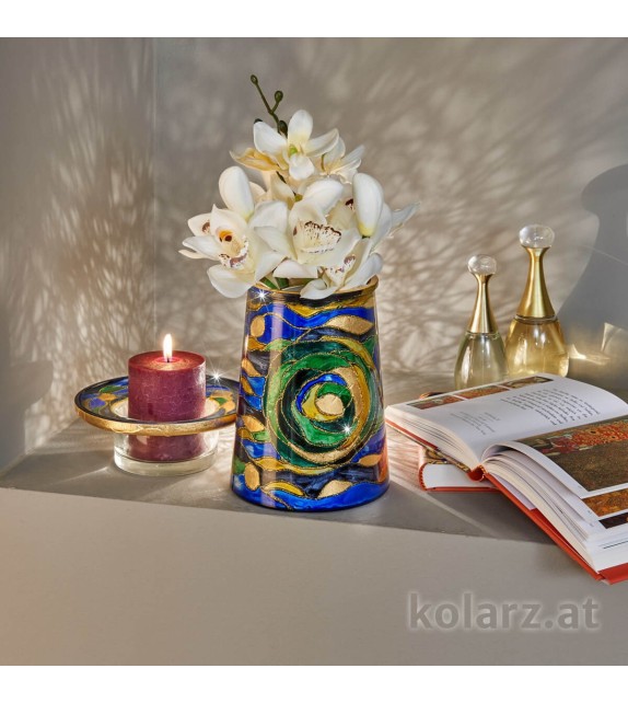 Vaza decorativa ANFORA HOME - Kolarz, Aqua Blue, 16/20 - 1
