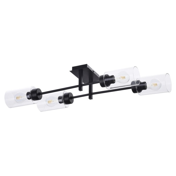 Plafoniera Rabalux 2672 Prudence E27 4x MAX 40W negru