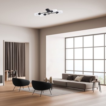 Plafoniera Rabalux 2672 Prudence E27 4x MAX 40W negru