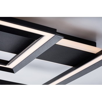 Plafoniera LED Rabalux 71071 Sidona 2300lm 3000K negru