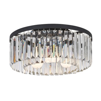 Plafoniera Rabalux 71093 Eloisa E27 3x MAX 25W negru