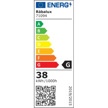 Plafoniera LED Rabalux 71094 Mirossi 2240lm 4000K negru