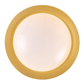 Plafoniera LED Rabalux 71187 Hafsa 1250lm 3000K negru/ auriu