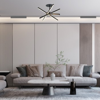 Plafoniera LED Rabalux 71270 Matilde 1200lm 4000K negru