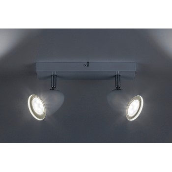Plafoniera Rabalux 73018 Perico GU10 2X MAX 5W alb