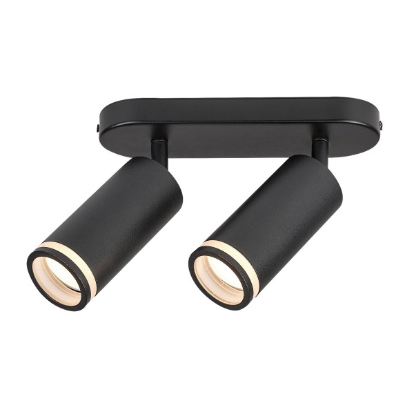 Plafoniera Rabalux 73034 Senobia GU10 2x MAX 35W negru