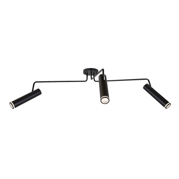 Plafoniera Rabalux 73039 Senobia GU10 3x MAX 35W negru