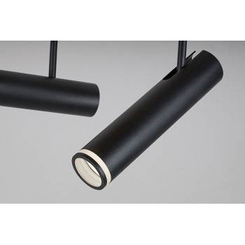 Plafoniera Rabalux 73039 Senobia GU10 3x MAX 35W negru