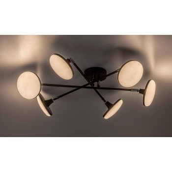 Plafoniera LED Rabalux 71063 Madi 2350lm 3000K negru mat