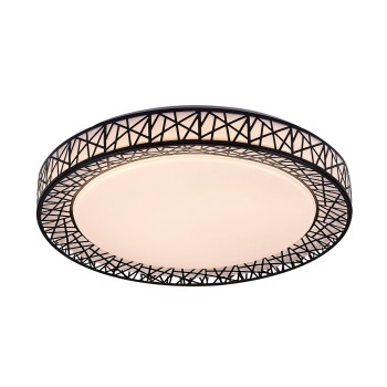 Plafoniera LED Rabalux 71140 Nilin 3400lm 3000-6500K negru, alb - 1