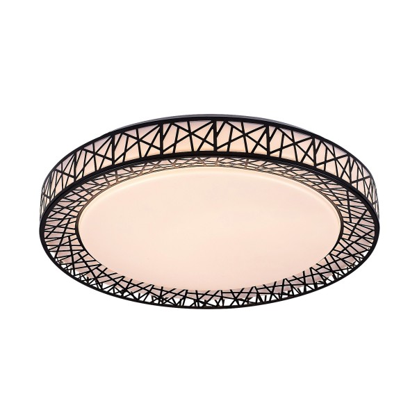 Plafoniera LED Rabalux 71140 Nilin 3400lm 3000-6500K negru, alb - 1