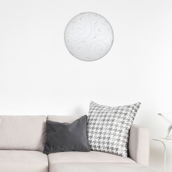 Plafoniera Rabalux 3853 Harmony Lux E27 2x MAX 60W ghearƒÉ crom
