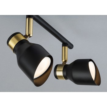 Plafoniera Rabalux 73050 Lilou GU10 4x MAX 25W auriu