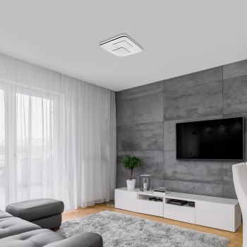 Plafoniera LED Rabalux 2604 Hecate 2970lm 4000K negru