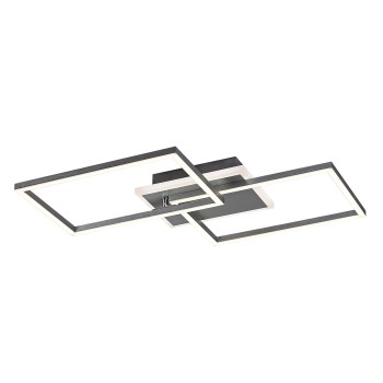 Plafoniera LED Rabalux 71014 Athelstan 2900lm 4000K argintiu/ aluminiu slefuit