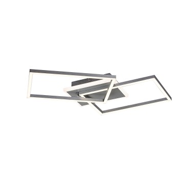 Plafoniera LED Rabalux 71014 Athelstan 2900lm 4000K argintiu/ aluminiu slefuit