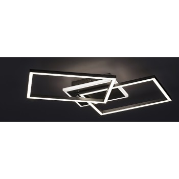 Plafoniera LED Rabalux 71014 Athelstan 2900lm 4000K argintiu/ aluminiu slefuit