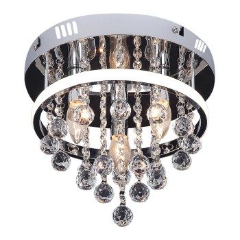 Plafoniera LED Rabalux 2236 Pallas 1340lm 4000K LED 20+ E14 3x MAX 40W crom