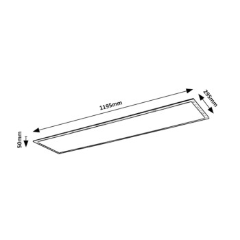 Plafoniera LED Rabalux 6909 Almond 4200lm 4000K fag