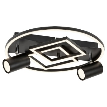Plafoniera LED Rabalux 6905 Aztec 2000lm 4000K negru mat