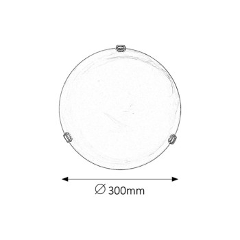 Plafoniera Rabalux 3201 Alabastro E27 1x MAX 60W geam alabastru alb