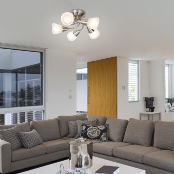 Plafoniera Rabalux 5691 Connor E14 5x MAX 40W crom satin