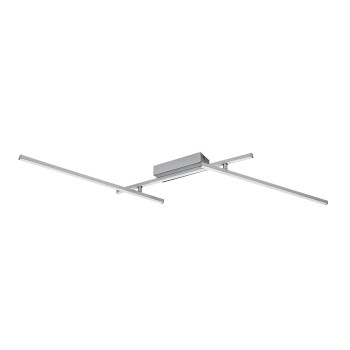 Plafoniera LED Rabalux 71019 Negan 1550lm 4000K argintiu