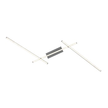 Plafoniera LED Rabalux 71019 Negan 1550lm 4000K argintiu