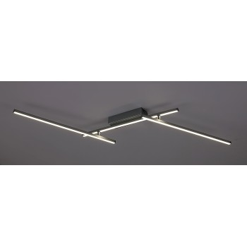 Plafoniera LED Rabalux 71019 Negan 1550lm 4000K argintiu