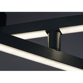 Plafoniera LED Rabalux 71019 Negan 1550lm 4000K argintiu