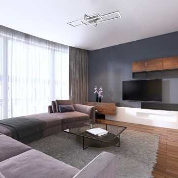 Plafoniera LED Rabalux 6867 Thabita 2500lm 4000K crom satin