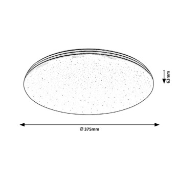 Plafoniera LED pentru baie Rabalux 3875 Toma 2100lm 4000K crom