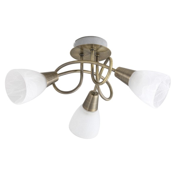 Plafoniera Rabalux 5533 Jenna E14 3x MAX 40W bronz antichizat