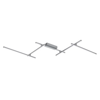 Plafoniera LED Rabalux 71020 Negan 2460lm 4000K argintiu