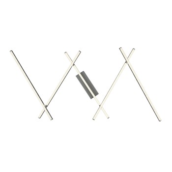 Plafoniera LED Rabalux 71020 Negan 2460lm 4000K argintiu