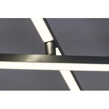 Plafoniera LED Rabalux 71020 Negan 2460lm 4000K argintiu