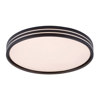 Plafoniera LED Rabalux 71118 Epora 1120lm 3000K negru mat
