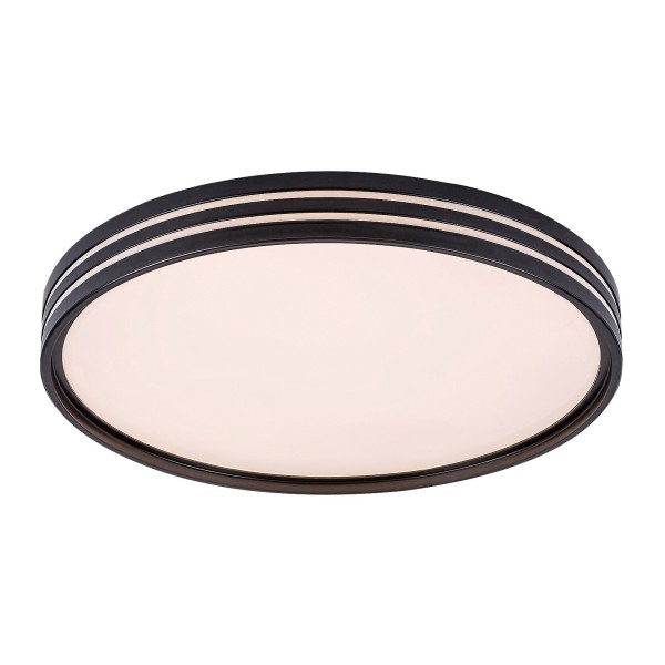 Plafoniera LED Rabalux 71118 Epora 1120lm 3000K negru mat