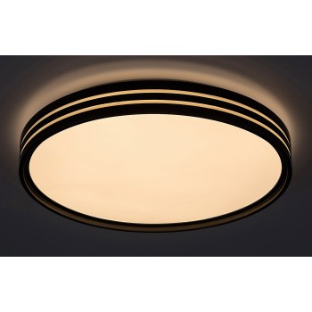 Plafoniera LED Rabalux 71118 Epora 1120lm 3000K negru mat