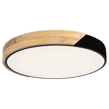 Plafoniera LED Rabalux 3528 Maple 1890lm 4000K negru mat