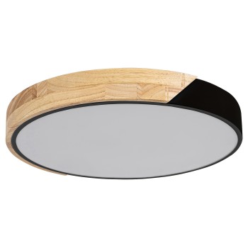 Plafoniera LED Rabalux 3528 Maple 1890lm 4000K negru mat