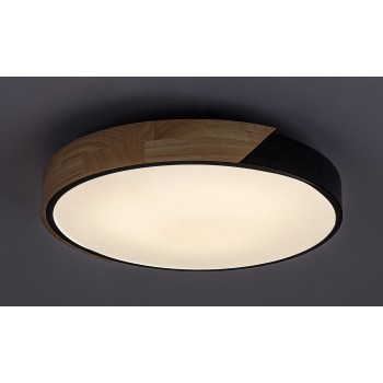 Plafoniera LED Rabalux 3528 Maple 1890lm 4000K negru mat