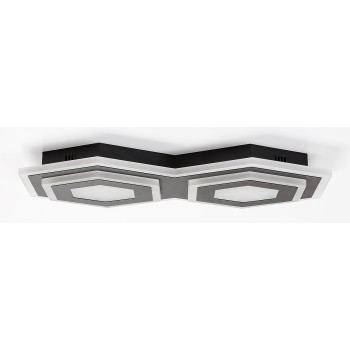 Plafoniera LED Rabalux 71114 Bitsi 1600lm 3000+6000K negru