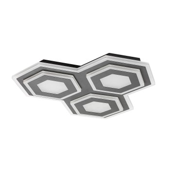 Plafoniera LED Rabalux 71115 Bitsi 3200lm 3000+6000K negru
