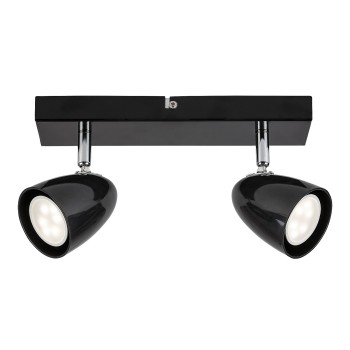 Plafoniera Rabalux 73017 Perico GU10 2X MAX 5W negru
